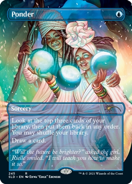 Ponder Secret Lair Drop - Black Is Magic